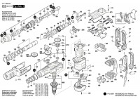 Bosch 3 611 B66 080 GBH 12-52 DV Rotary Hammer Spare Parts